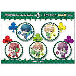 AYANAGI Star Cards Series-Club-「缶バッジセット～team鳳Ver.～」